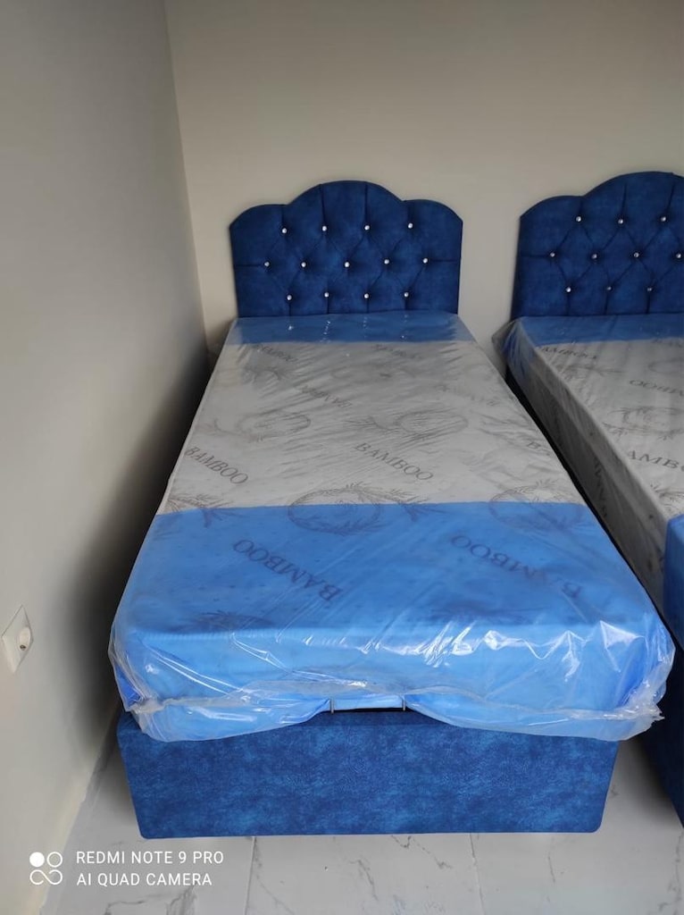 tek kişilik 90x190 baza başlık yatak sıfır ürün dev kampnya adrse tslm - 16