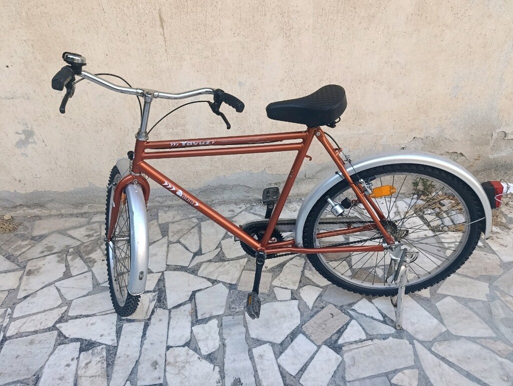 Bisan bisiklet şehir ve yol bisikleti dede bisiklet nostalji 26 jant - 8