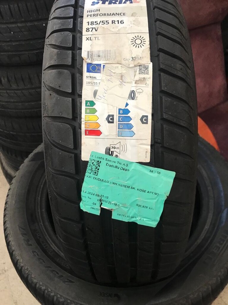 185/55r 16 Ebat Sıfır Yazlık Avrupa Strial Marka - 4