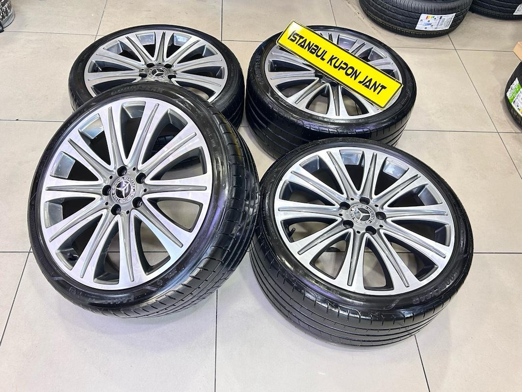 19 İNÇ ((ORJİNAL)) MERCEDES GERMANY JANT LASTİK TAKIMI 5x112 SET - 5