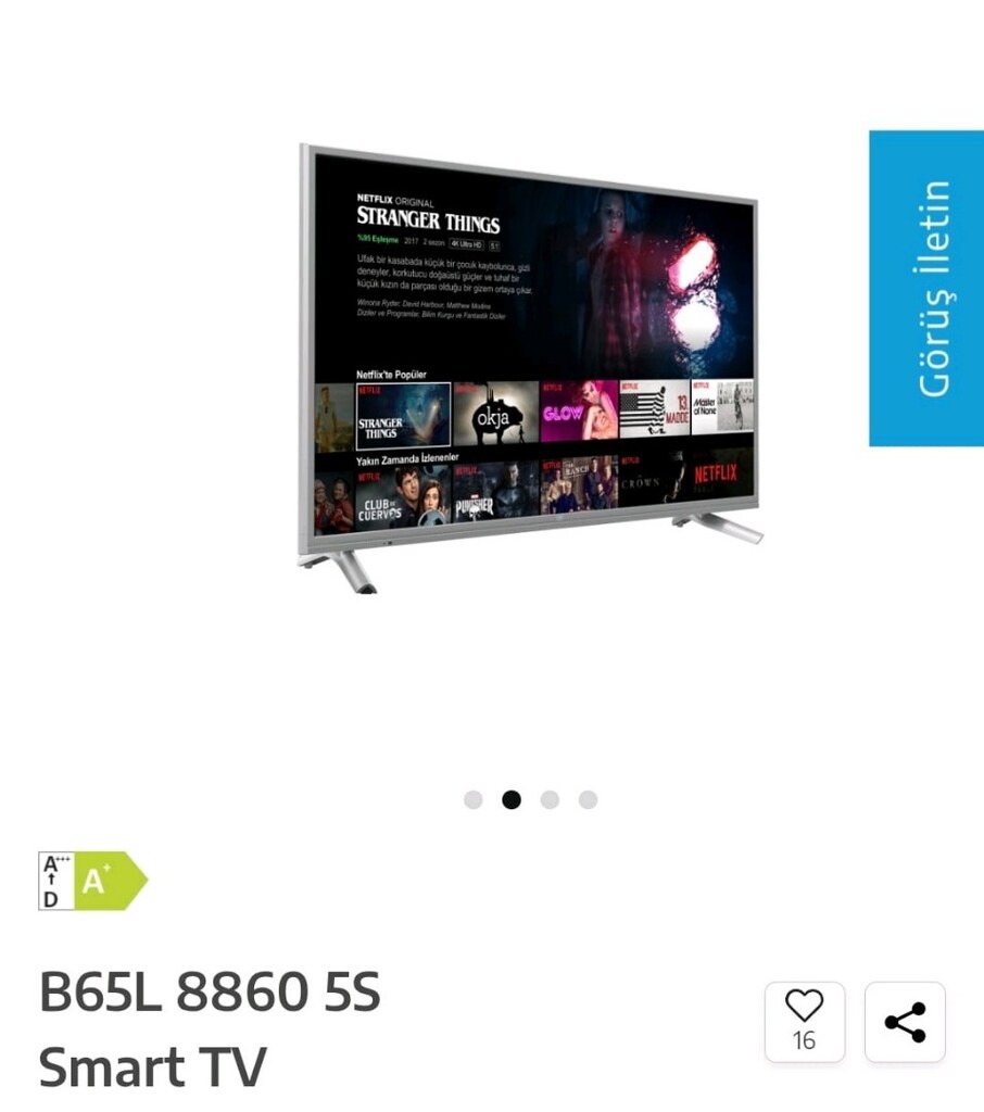 beko.B65L 8860 5S SMART TV - 5