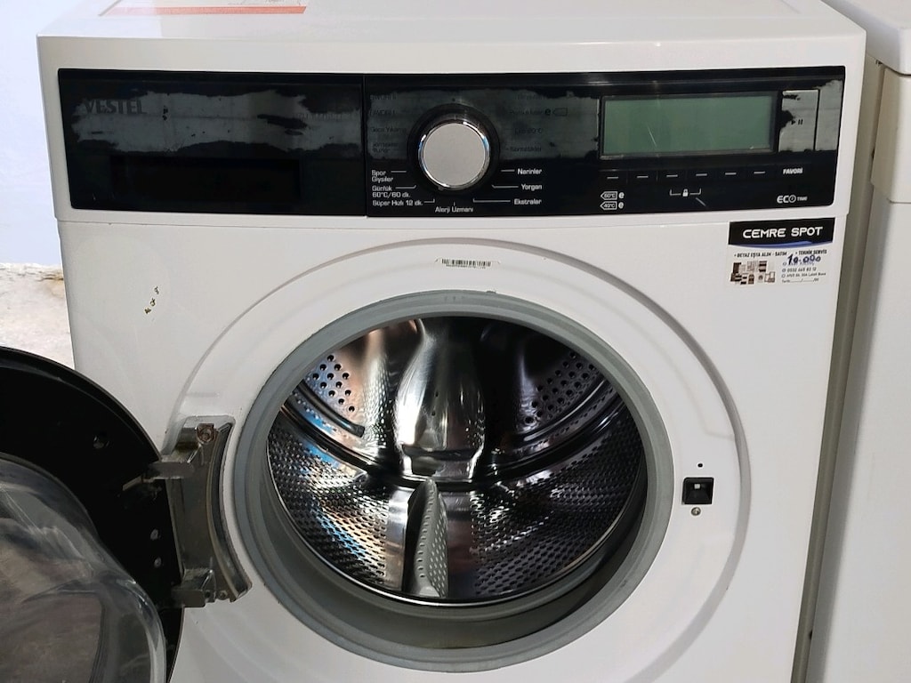 VESTEL 10 KG ÇAMAŞIR MAKİNESİ İZMİR İÇİ 3 AY GARANTİMİZ VARDIR - 4