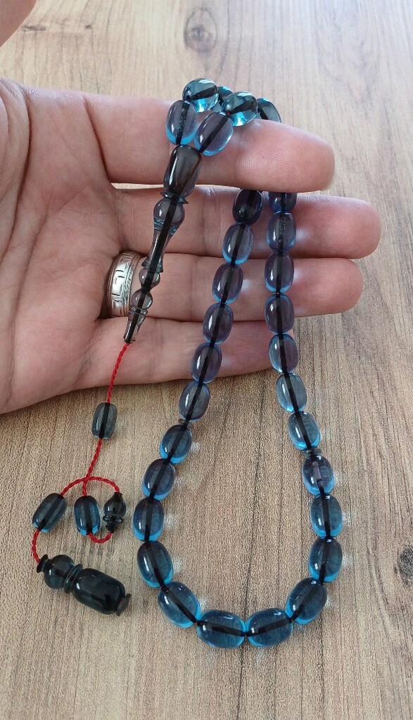 Ateş Kehribar Tesbih - 2