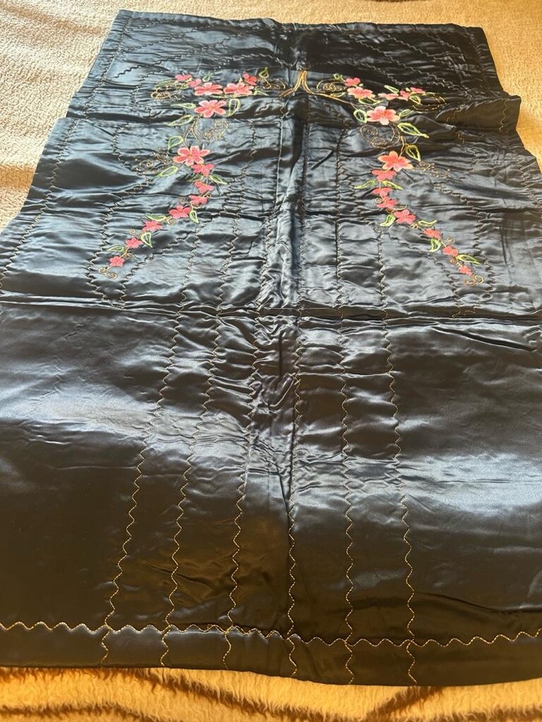 Seccade 1.25cm 80 cm saten Çin iğnesi siyah hiç kullanılmamış - 11