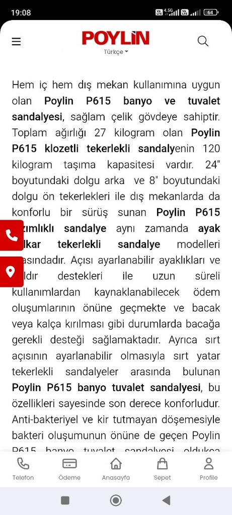 İç ve Dış Mekan Sandalye Sıfır Kutusunda - 6