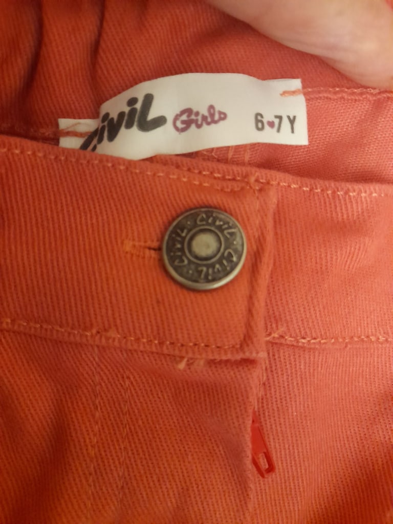 Civil 6-7 yaş kız çocuk çok temiz jogger pantolon - 2