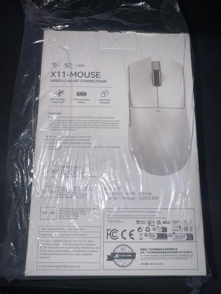 Attack Shark X11-SUPERLİGHT MOUSE - 3