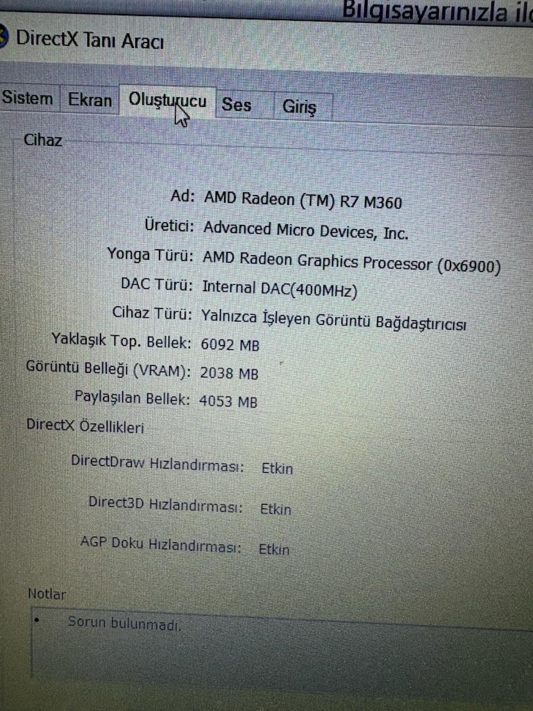 Lenovo IdeaPad 500-15ISK | i5-6200U | AMD R7 M360 | Tertemiz Kozmetik - 7