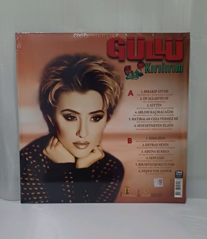 GÜLLÜ KIRILIRIM (KIRMIZI) SIFIR AMBALAJINDA LP PLAK - 2