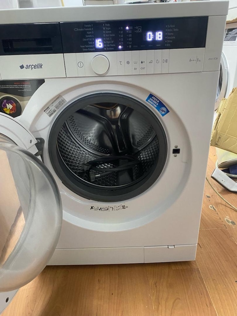 Tertemiz ve Sessiz 8 kg Arçelik Çamaşır Makinesi! - 14