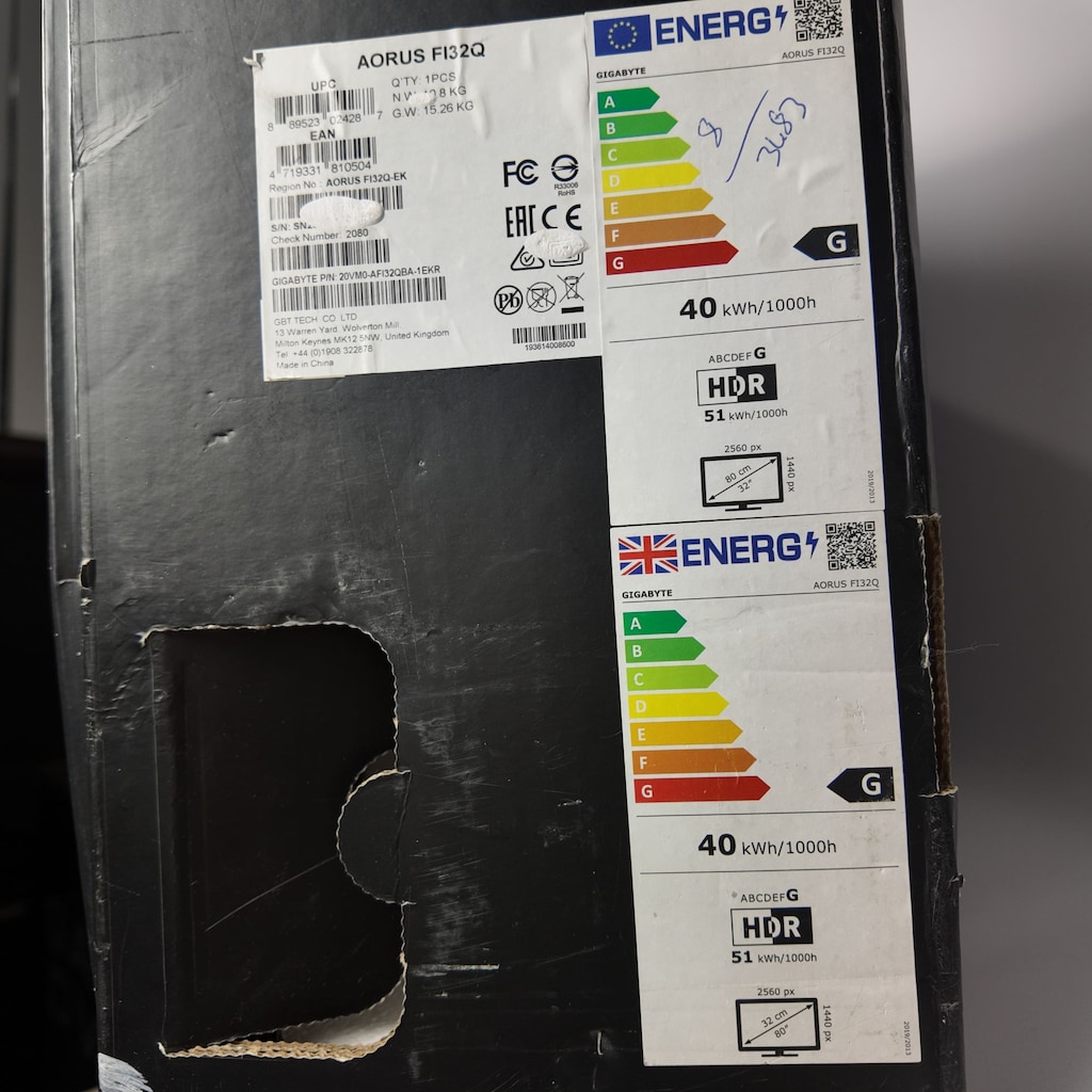 GIGABYTE AORUS FI32Q 2K 165 HZ 31.5 INCH IPS 1MS OYUNCU MONİTÖRÜ - 16