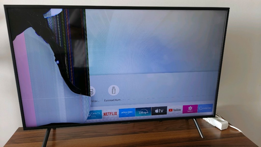 samsung 43 inç tv. hasarlı - 5