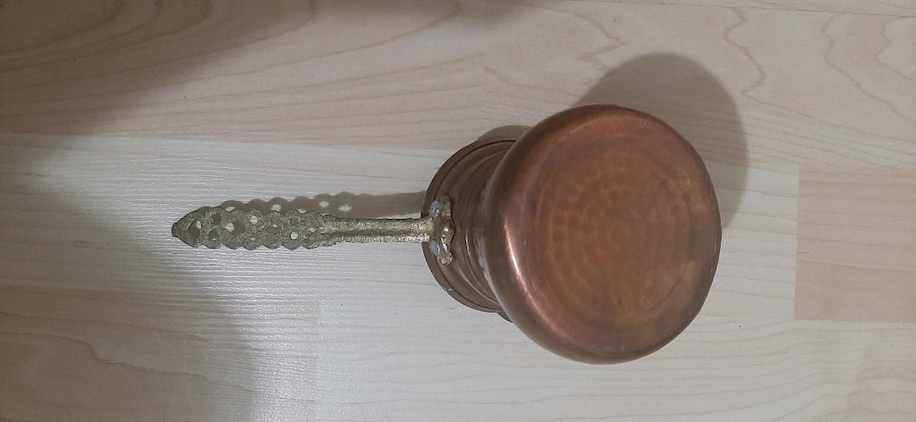 Kahramanmaraş Dövme Bakır Cezve - 4