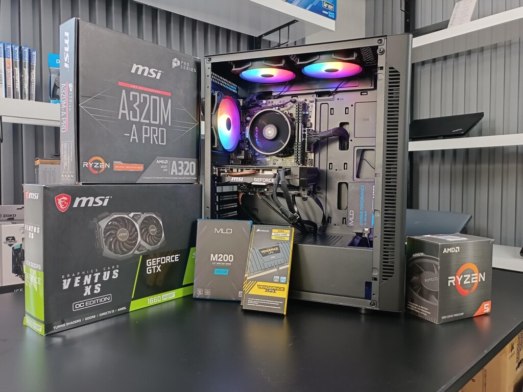 GTX1660 SUPER E.K/RYZEN 5 3600 İŞLEMCİ/16GB RAM/512 SSD - 2