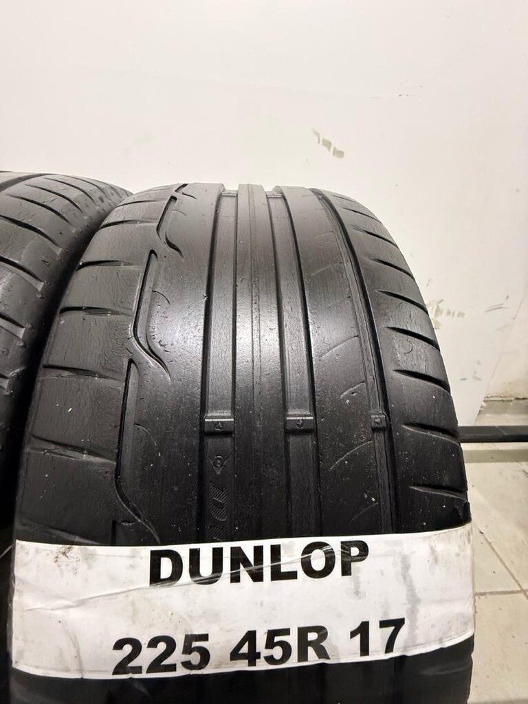 225 45R 17 DUNLOP 2 ADET YAZLIK HATASIZ YENİ AYARINDA ÇİFT - 4