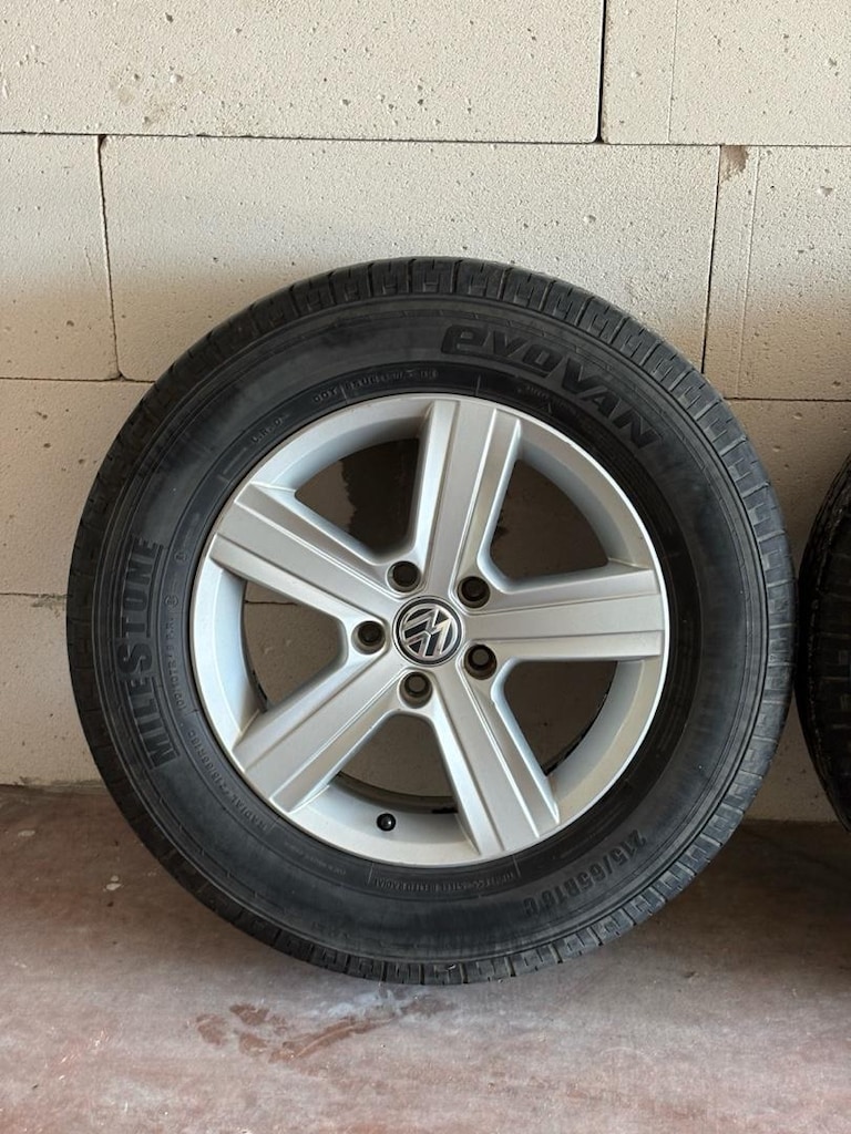 Volkswagen 16 İnç 5x112 Jant ve Yazlık Lastik Takımı - 5