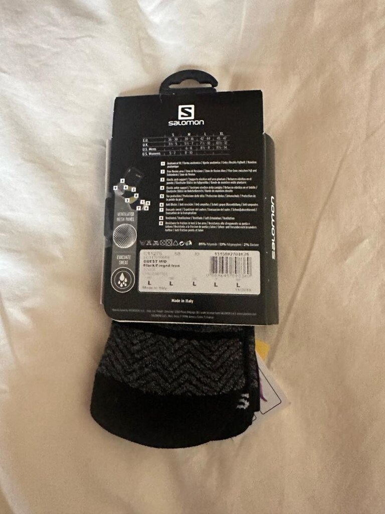 Salomon Quest Mid Yürüyüş Çorabı - 2