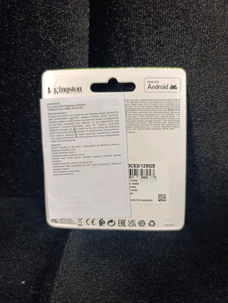 Kingston 128gb class10 - 2