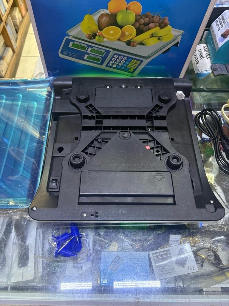 Teknika ACS-809T+ Dijital Terazi 40 Kg – Fiyat Hesaplamalı Profesyonel - 6