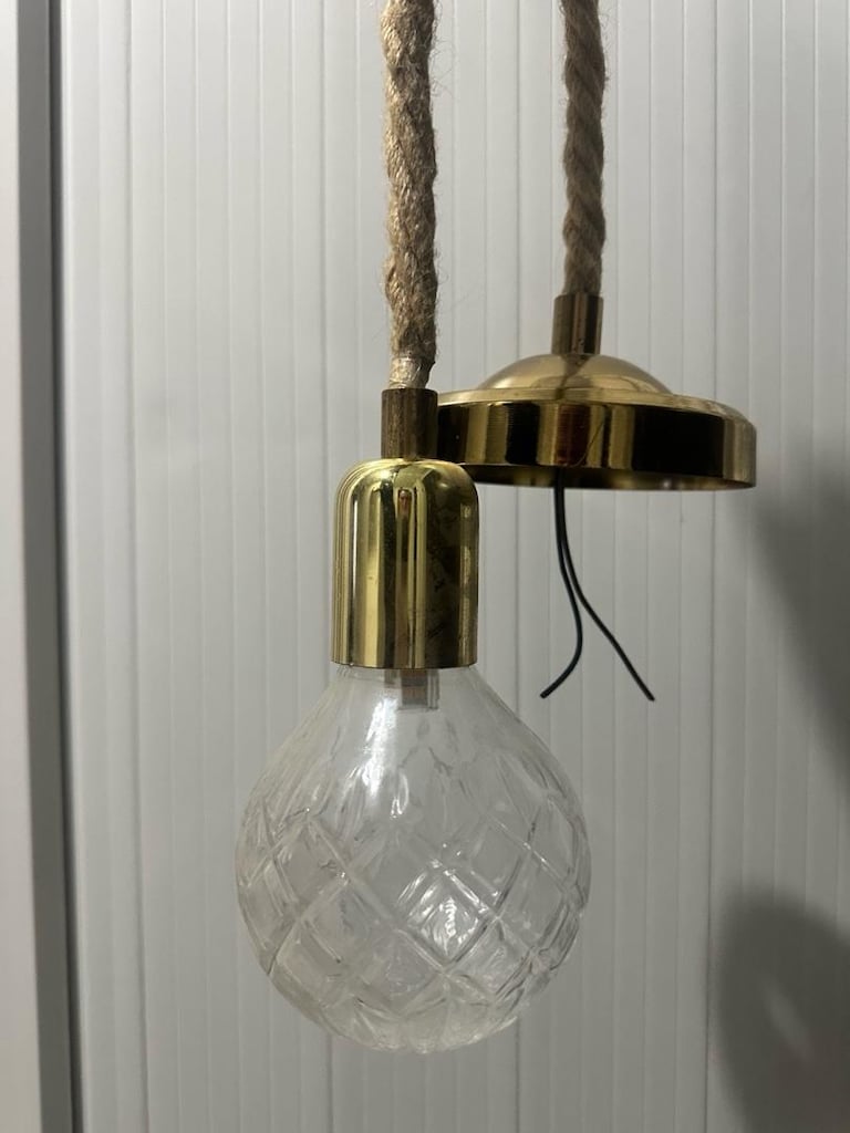 10 ad dekoratif lamba led jut halat - 3