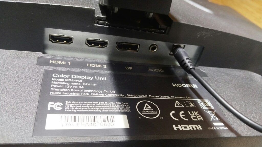 KOORUİ 200 Hz 24” Oyun Monitörü - 4