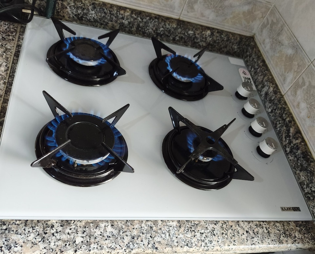 FIRSAT! Sıfır Ayarında Luxell Beyaz Cam Ocak ve Davlumbaz - 2