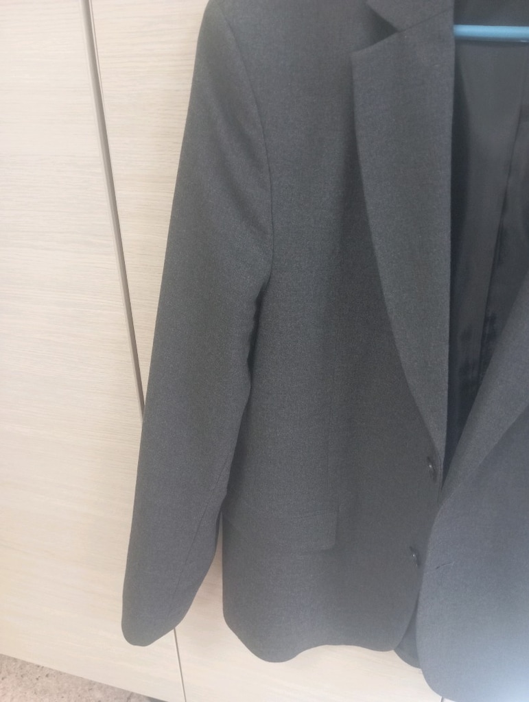 54 beden yeni SIFIR marka gri renk erkek ceket - 2