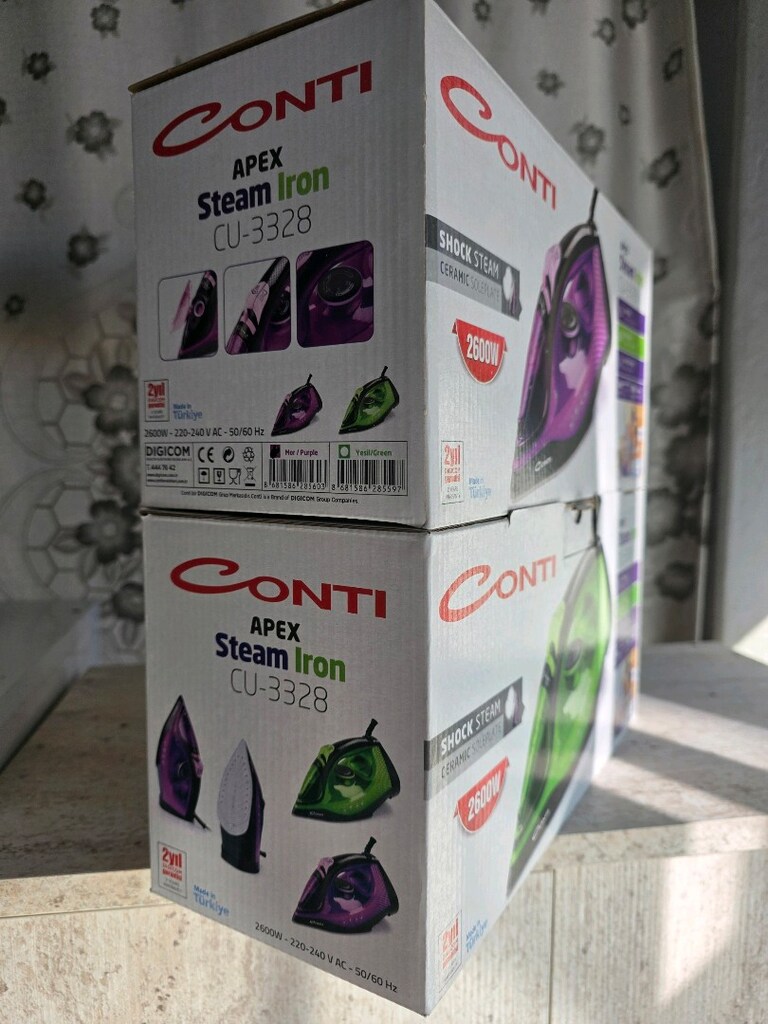 Ütü, Sıfır Ürün, Conti Apex Ceramic, Garantili - 3