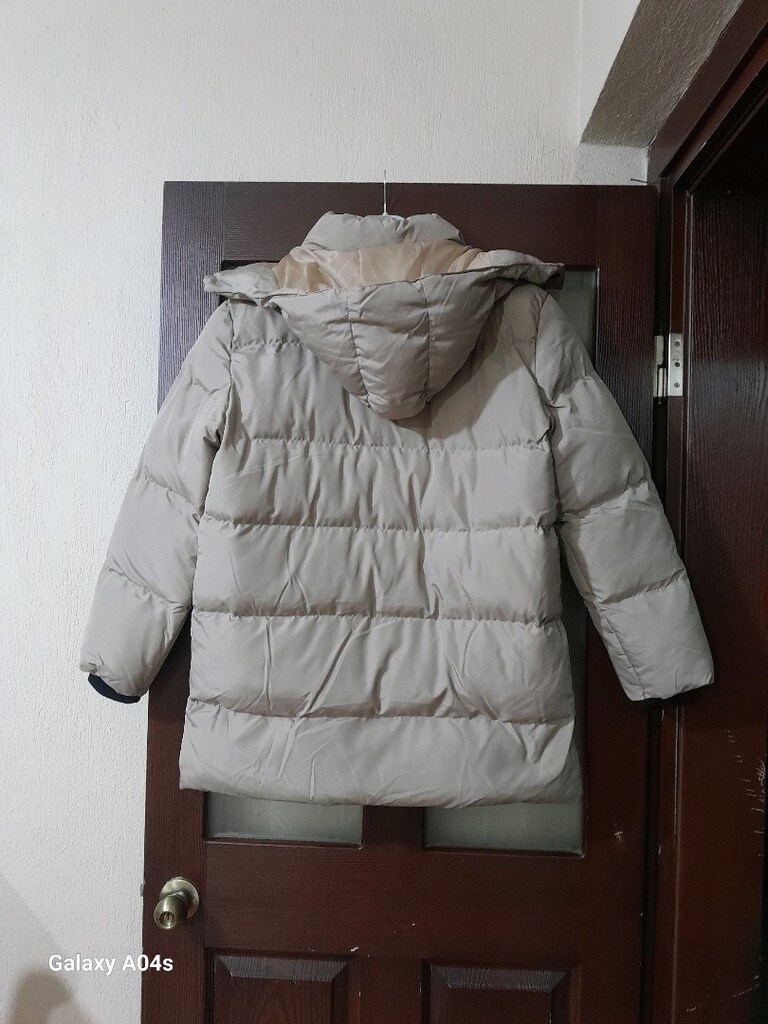 Kadın uzun şişme mont - 2