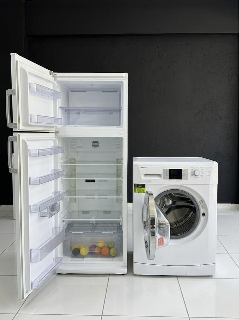 yeni tertemiz beko 2 li beyaz eşya seti - 2