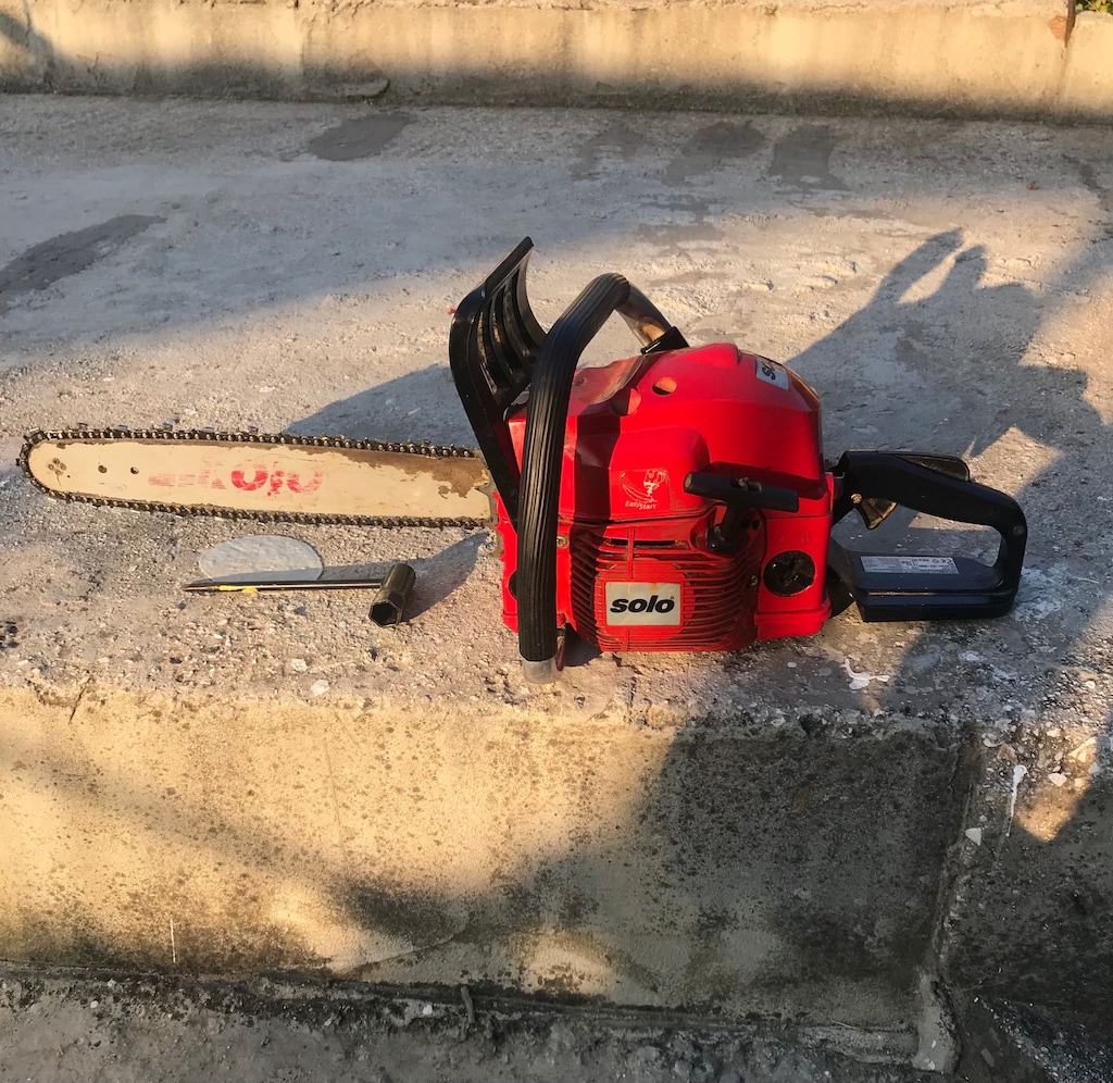 Solo Benzinli Testere Ağaç Odun Kesme Motoru 643IP-38 2.7 HP