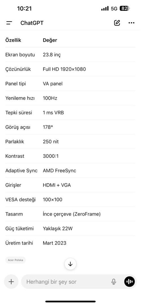 acer marka monitör - 6