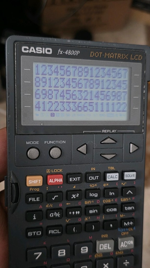Casio Fx-4800p programlanabilir hesap makinesi - 8