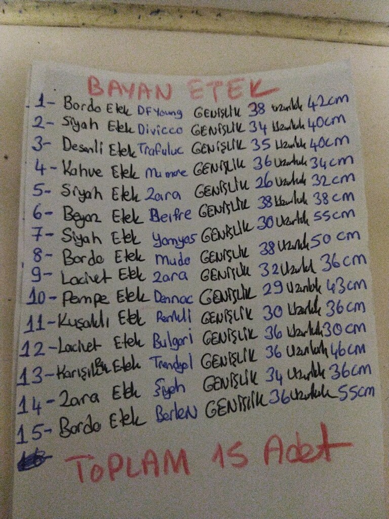 BAYAN ETEK ÇEŞİTLERİ - 12