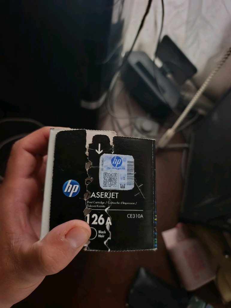 HP CE310A 126A Orijinal Siyah Toner Sıfır Kapalı Kutu - 3