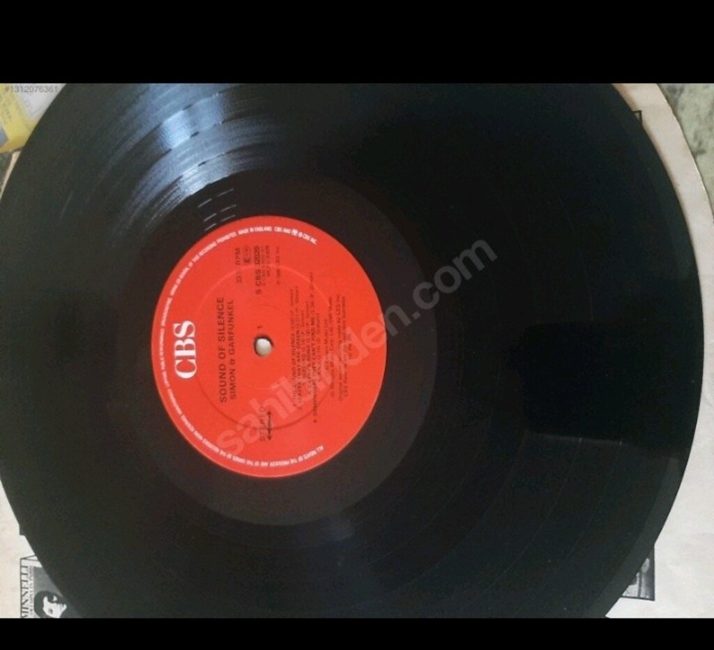 SIMON&GURFUNKEL SOUND OF SILENCE 33'PLAK ORJINAL AVRUPA BASKI - 2