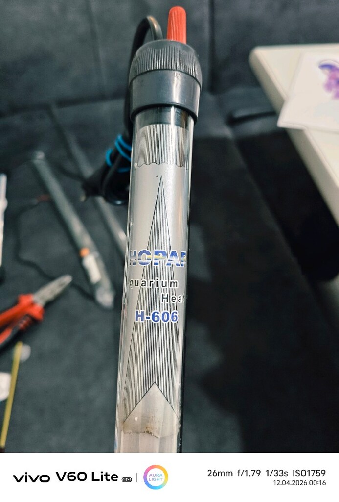 akvaryum ısıtıcısı 100w hopar - 3