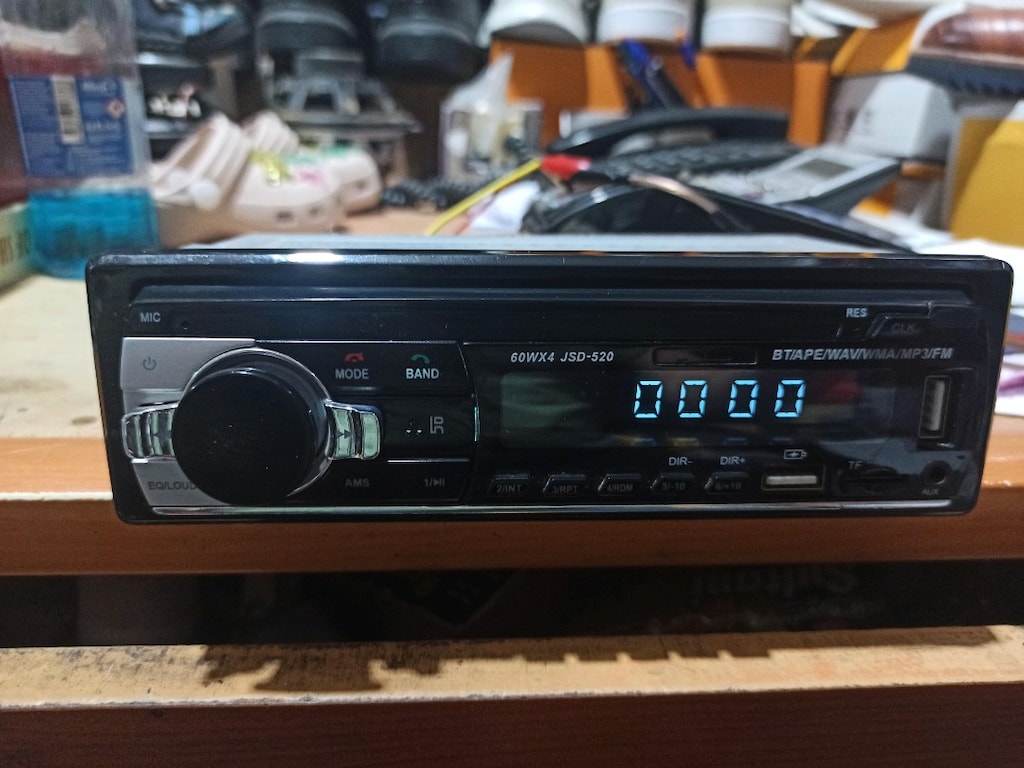 sıfır ayarında USB AUX RADYO BULUTUT ÇİFT anfi çıkışlı oto teyp soruns - 3