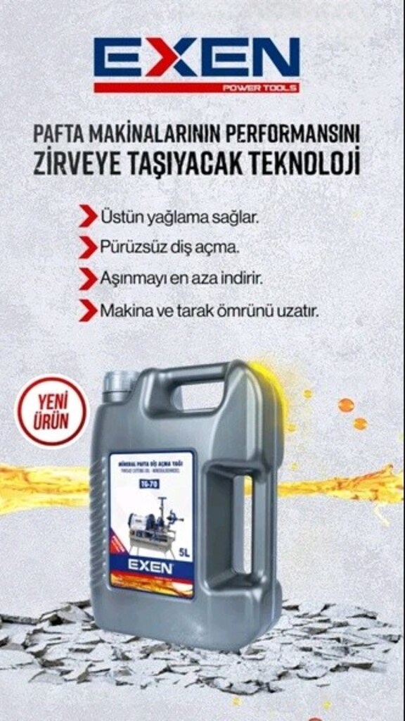 PROTER 5 LİTRE PAFTA DİŞ AÇMA YAĞI - 3