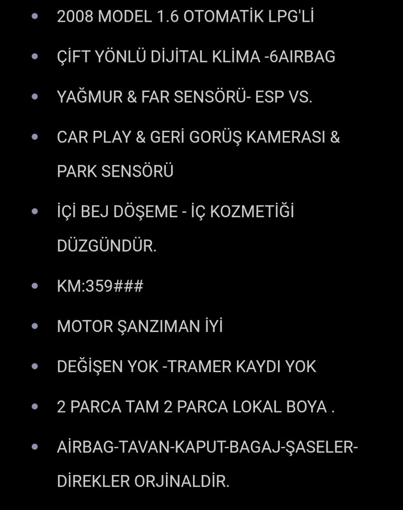 TEMİZ OTOMATİK AUDI A3 - 7
