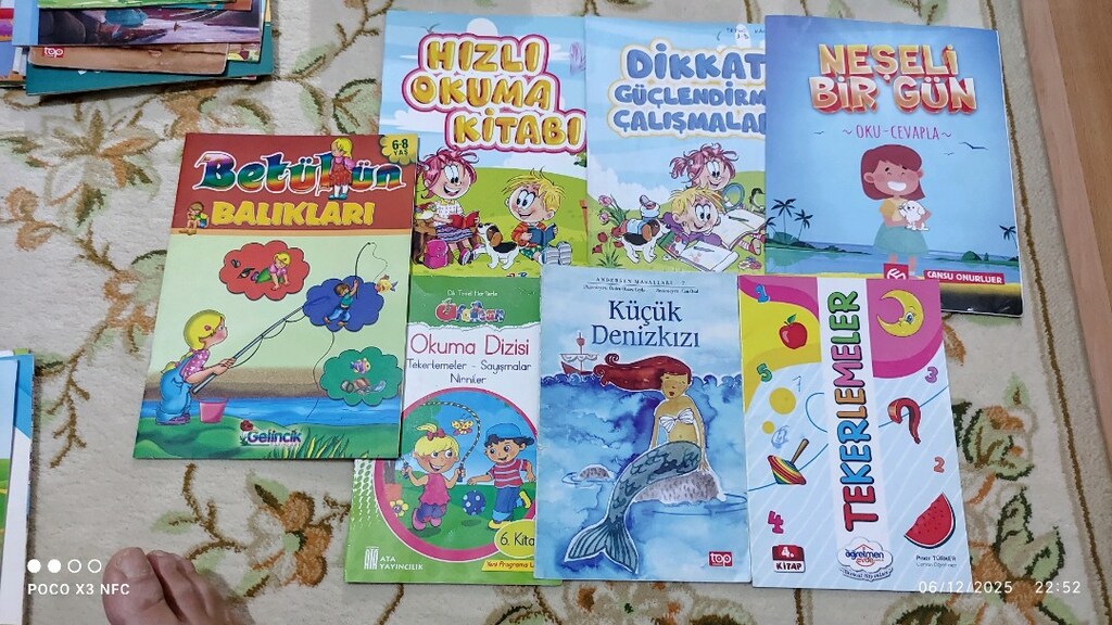 Çocuklar İçin Eğitici Öğretici Karışık Hikaye ve Öykü Kitapları - 15