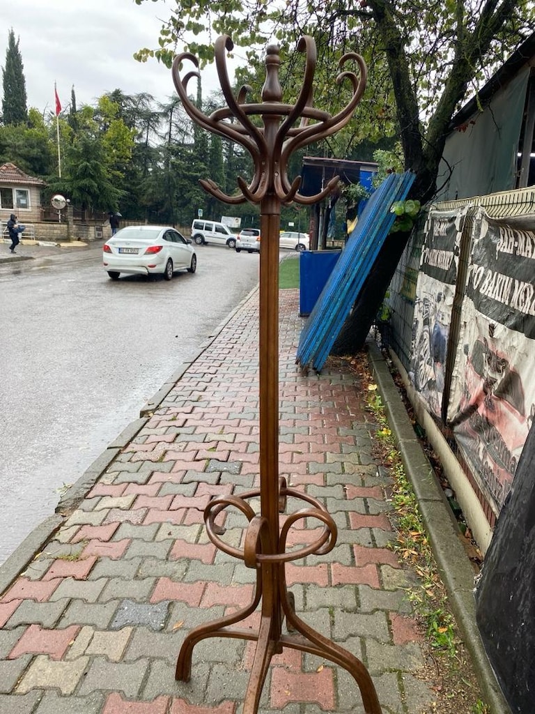 ayaklı askılık ahşap - 2