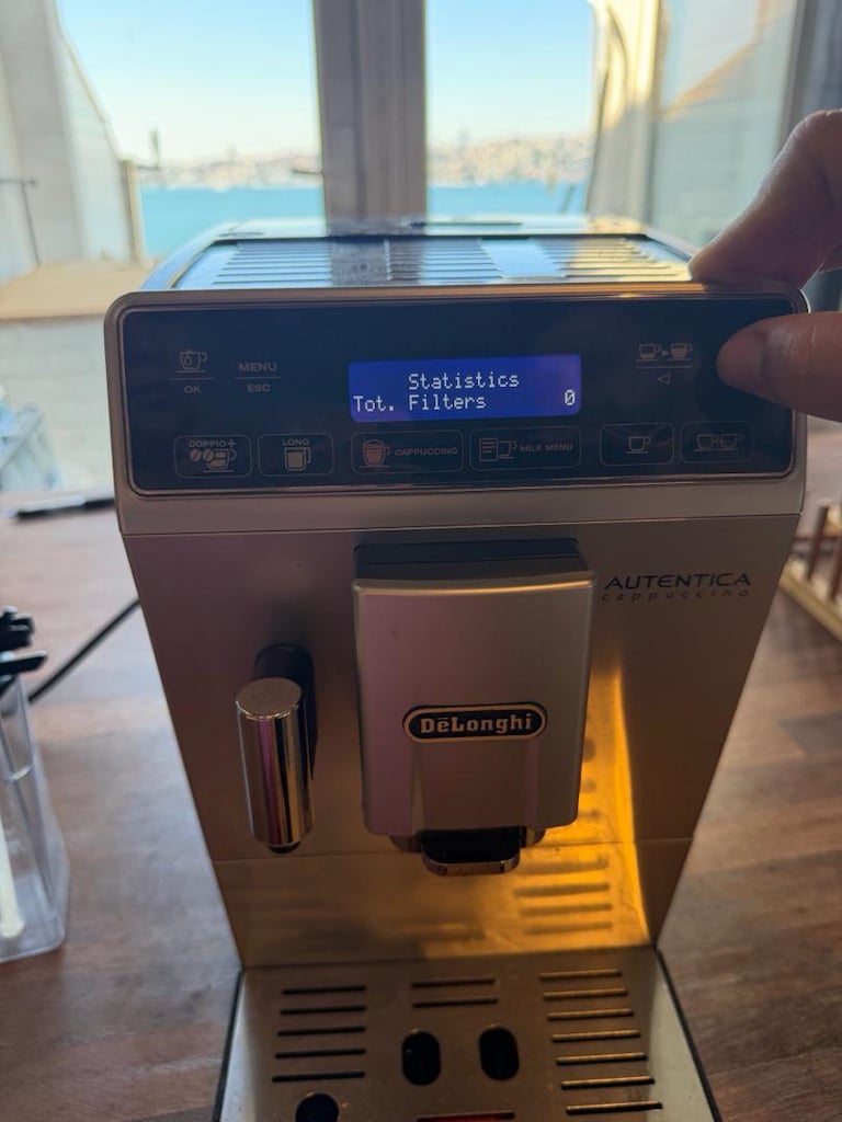 İyi kullanılmış Delonghi Autentica Cappuccino Kahve Makinesi - 7