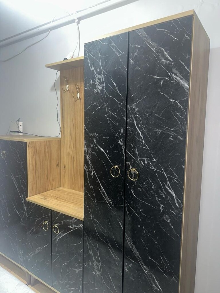 Dolaplı askılıklı portmanto - 2