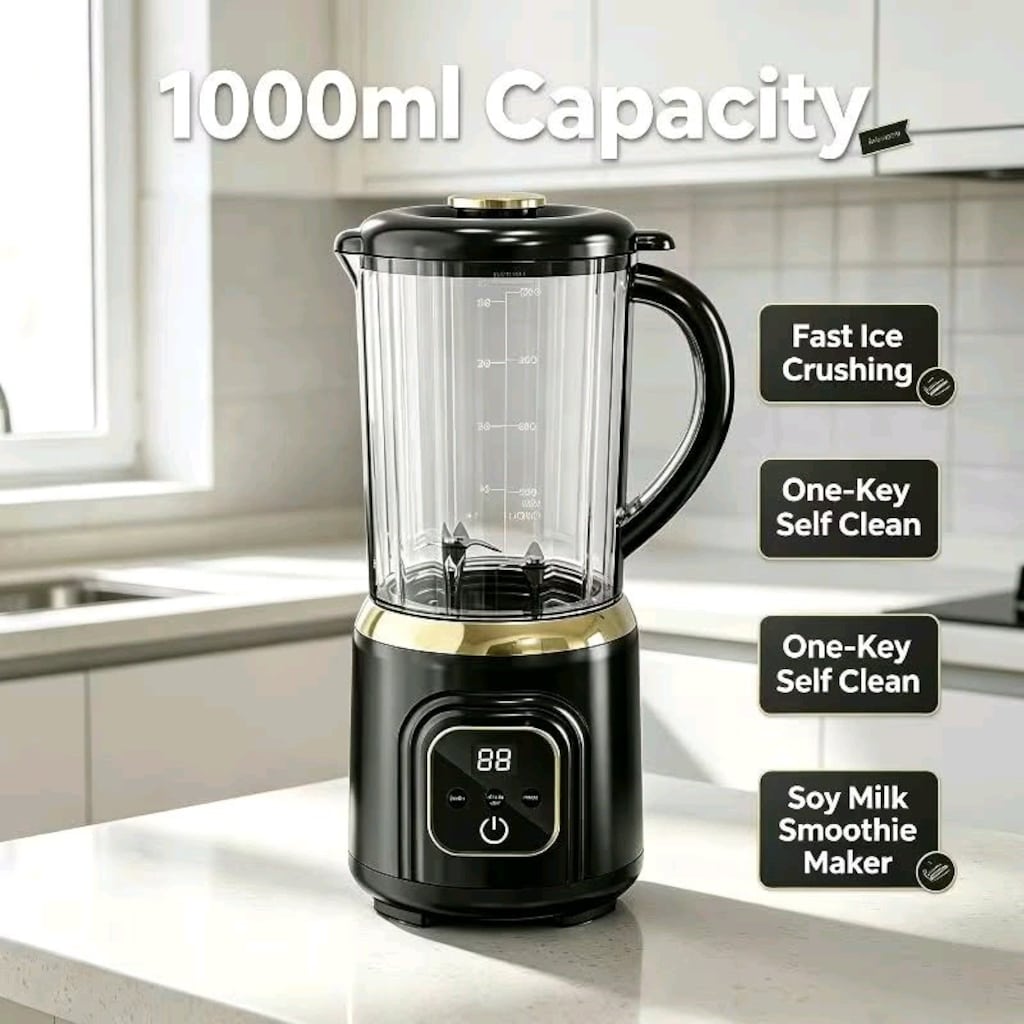 Şarjlı Blender 1 Litre - 11