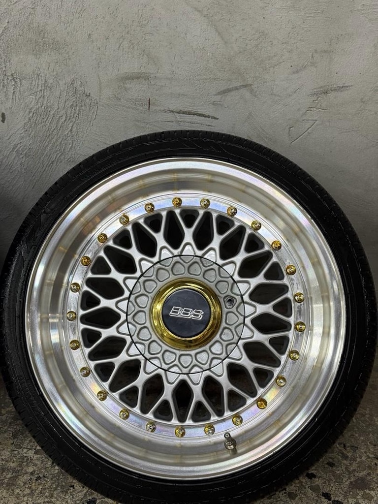 4x100 BBS RS1 RS2 DÖNÜŞÜMLÜ SIFIR LASTİKLİ JANT LASTİK TAKIMI - 8