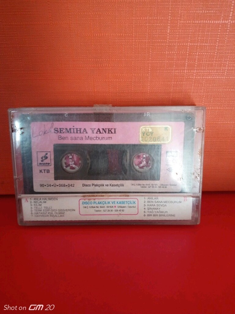Semiha Yankı kaset - Ben Sana Mecburum - 2