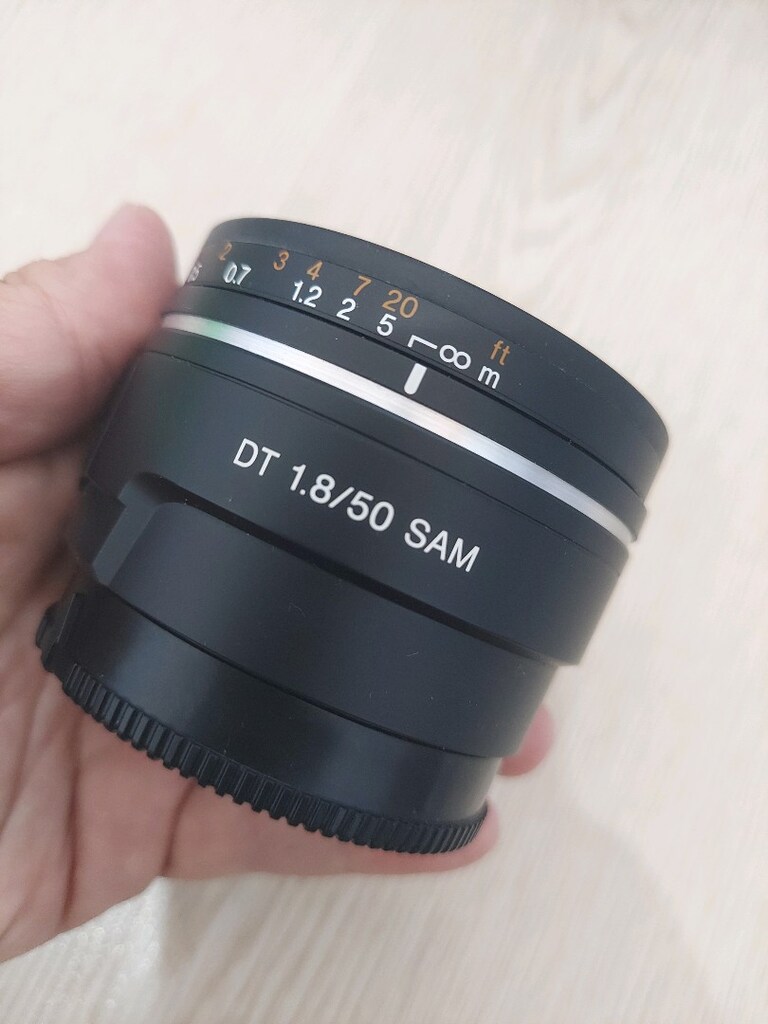 Sony 50mm 1.8 Lens.Temiz - 3