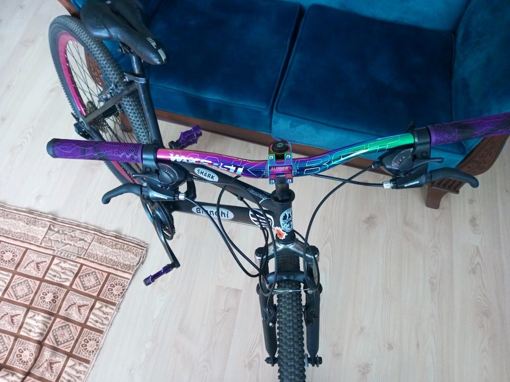 ilk sahibinden Bianchi shark mtb - 5