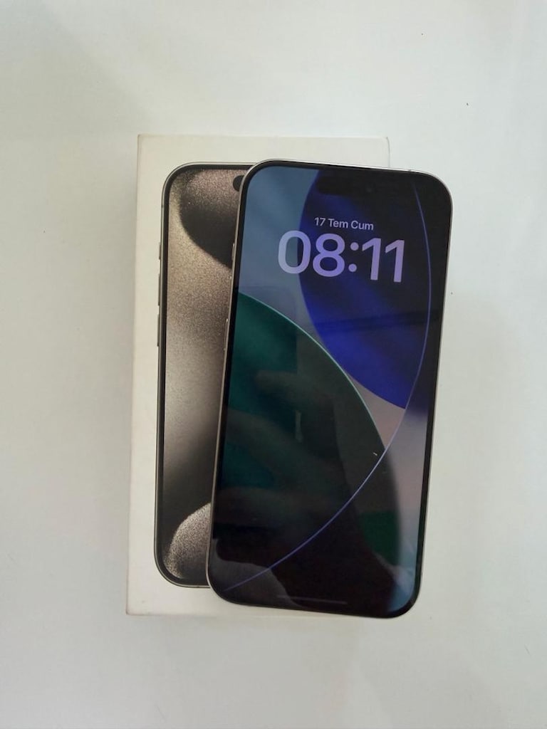 İPHONE 15PRO 512GB 10/10 HATASIZ FUL ORJİNAL PİL 87 - 2